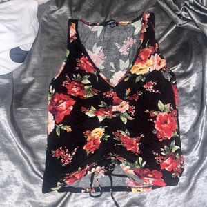 floral print tank top